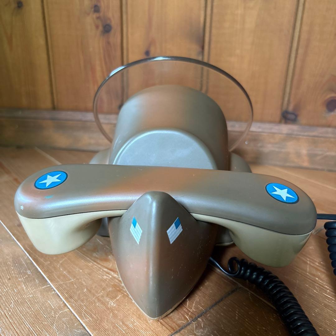 【U.S. Air Force】アメリカ空軍戦闘機型 電話機 70s ビンテージ