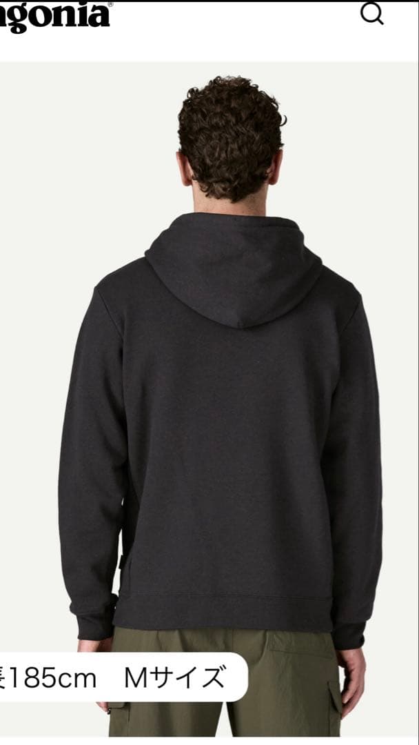 再値下げ【新品未使用XL】パタゴニア黒パーカー