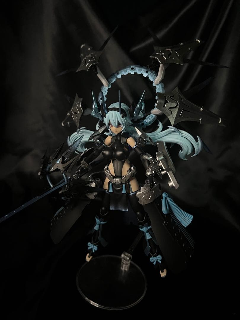 メガミデバイス 【皇巫 スサノヲ レガリア】 美プラ 塗装品