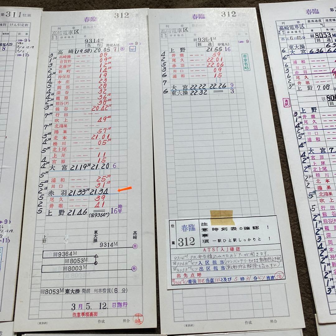 鉄道　スタフ　春臨③