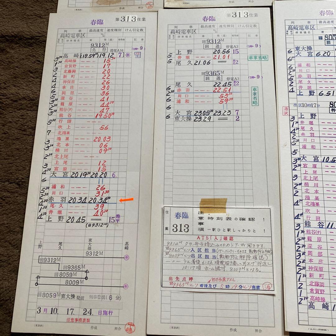 鉄道　スタフ　春臨③