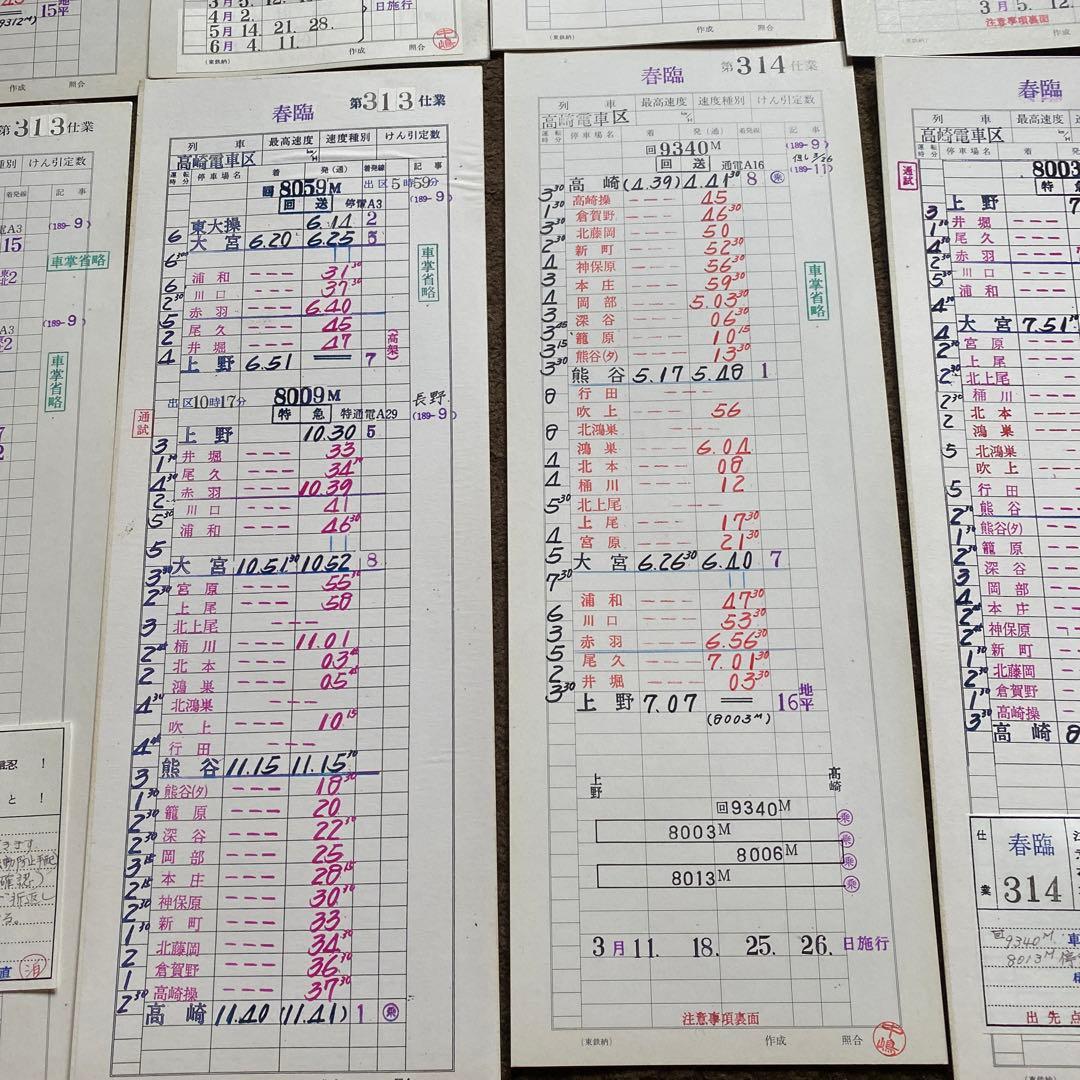 鉄道　スタフ　春臨③