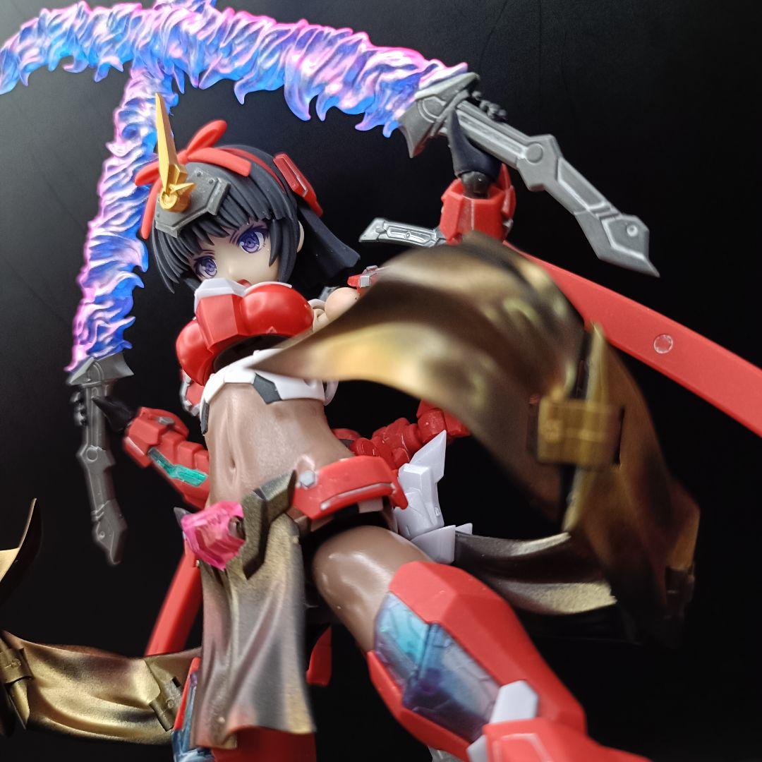 フレームアームズ・ガール　マガツキ崩天　コトブキヤ　塗装完成品　美少女プラモデル