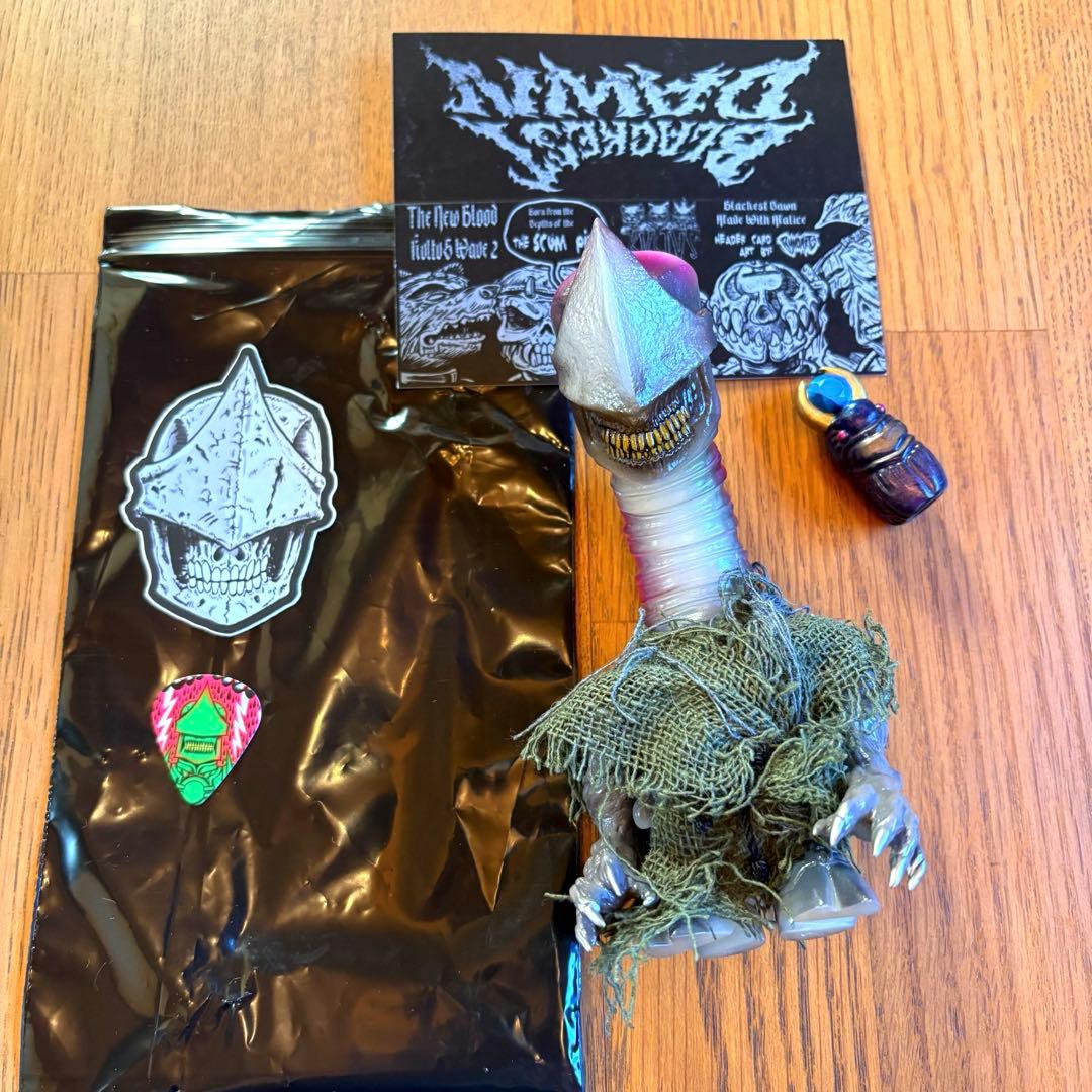 【訳あり】アガゼル　ソフビ　抽選　sofubi インディーズソフビ　ホラー