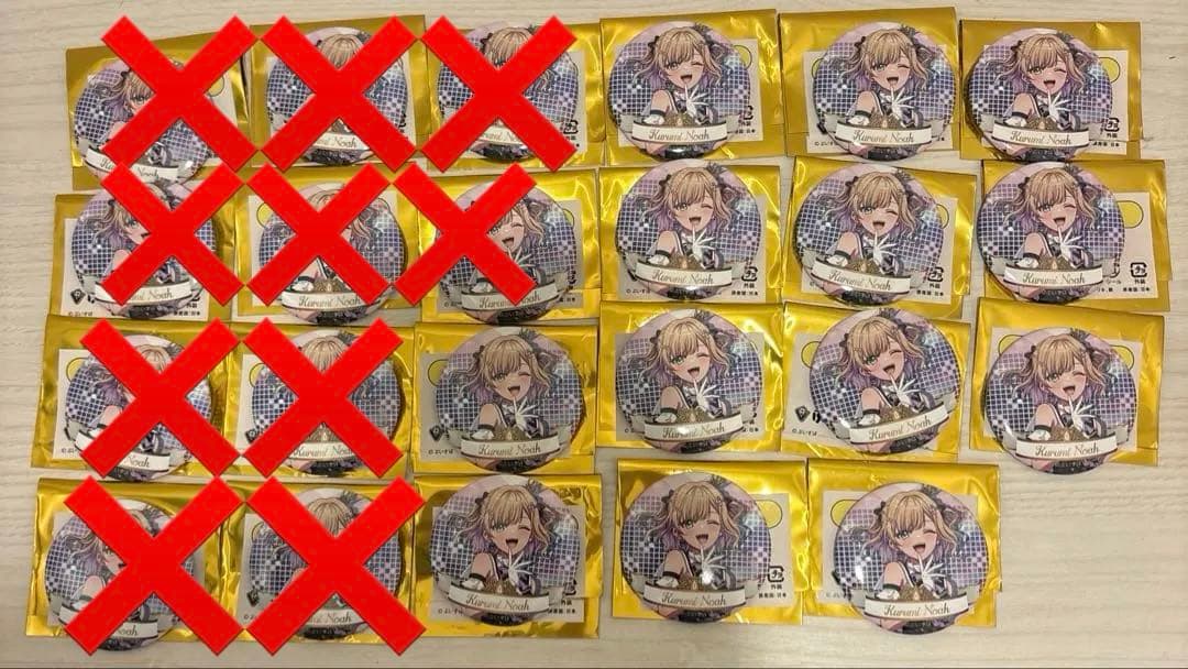 ぶいすぽっ！DIAMOND in the ROUGH 胡桃のあ 缶バッジ×13個