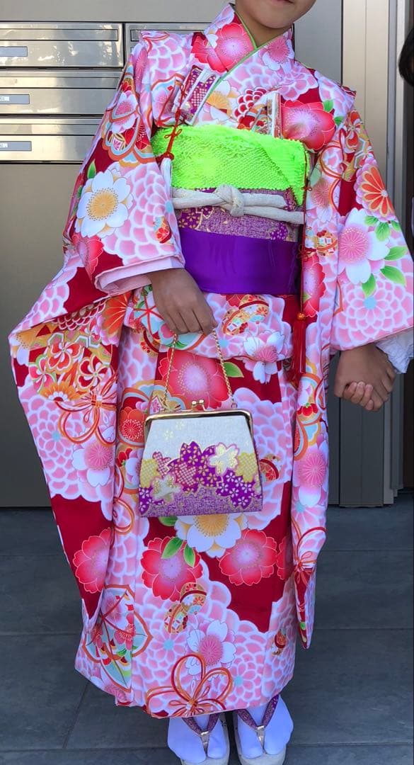 KO　式部浪漫　七五三 7歳　着物セット