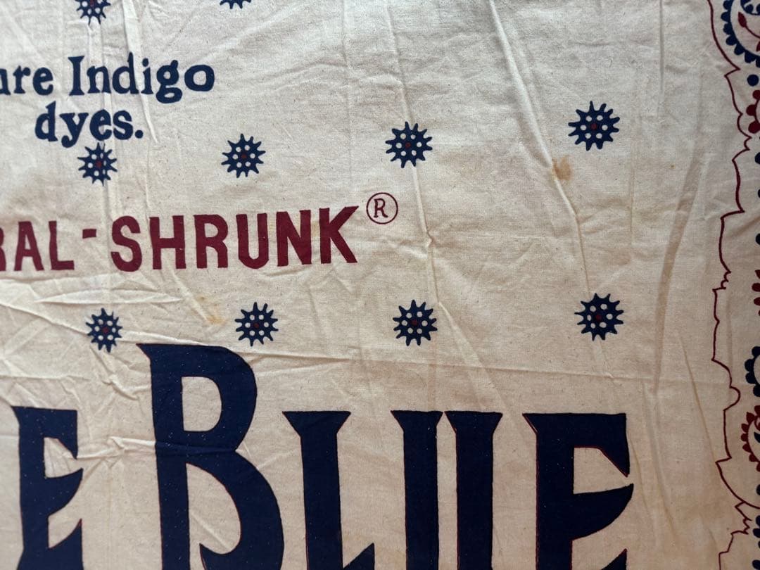 BLUEBLUE 更紗 ハリウッドランチマーケット 聖林公司 HRM 大判