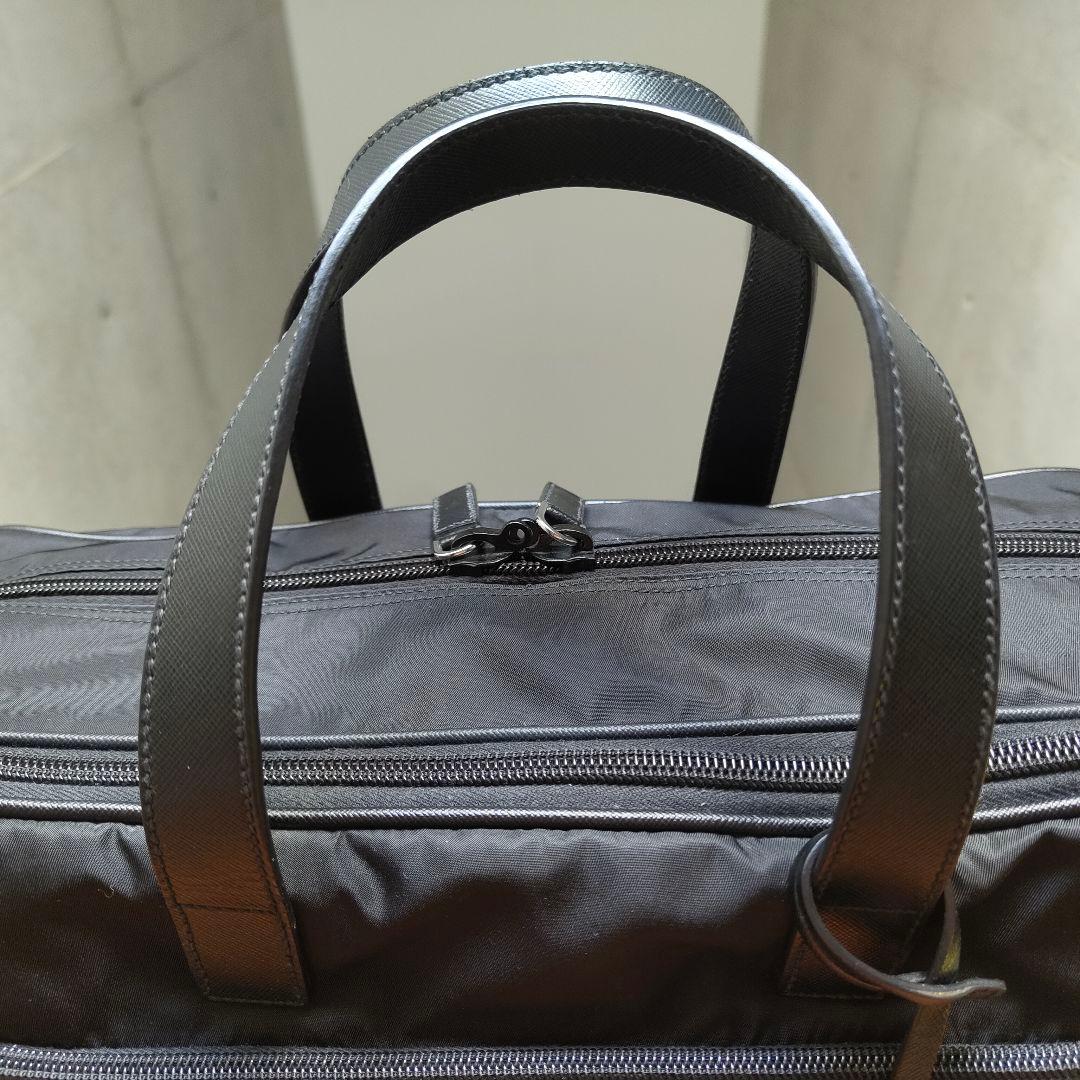 PRADA ブリーフケース ビジネスバッ グナイロン ブラック