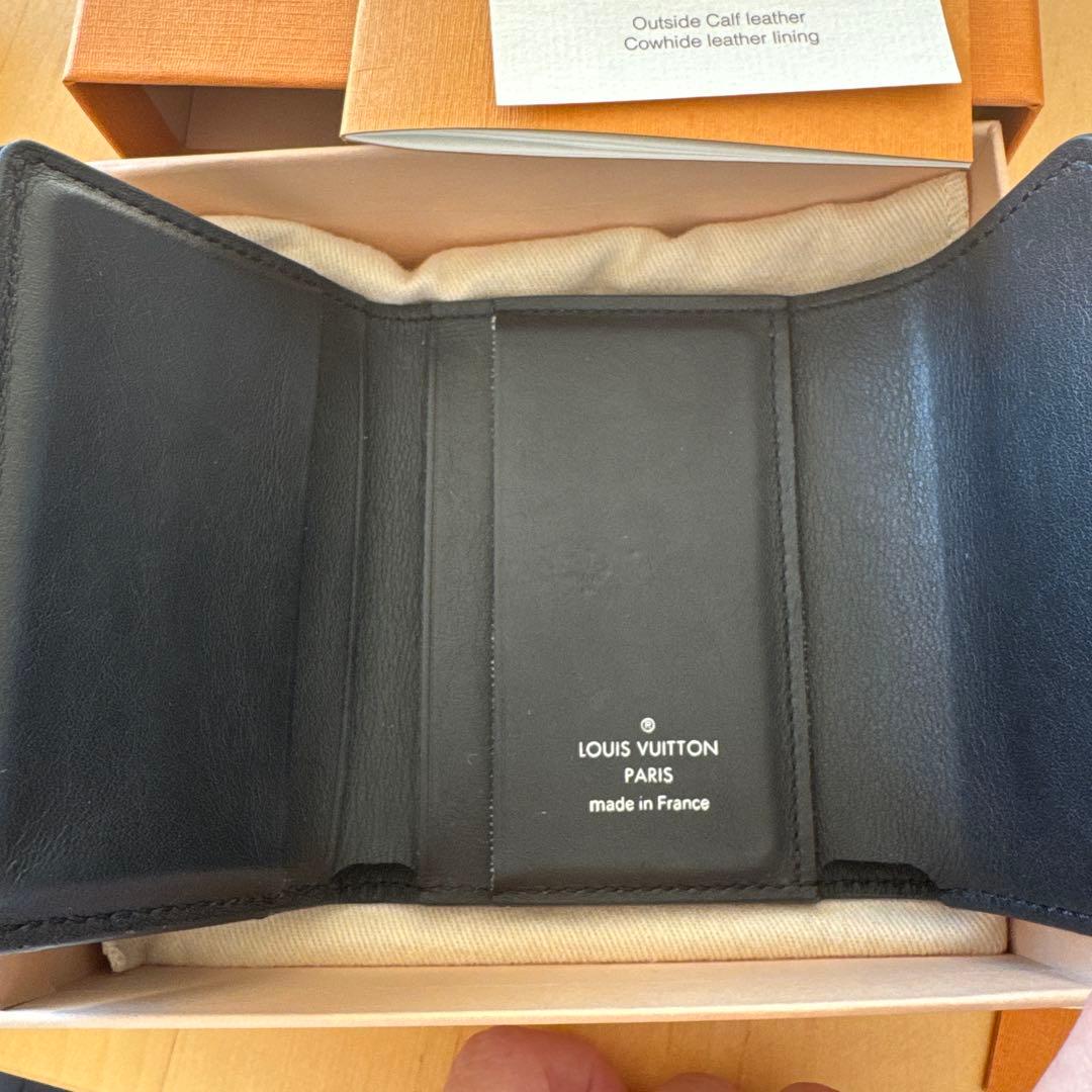 Louis Vuitton 三つ折り財布 ブラック