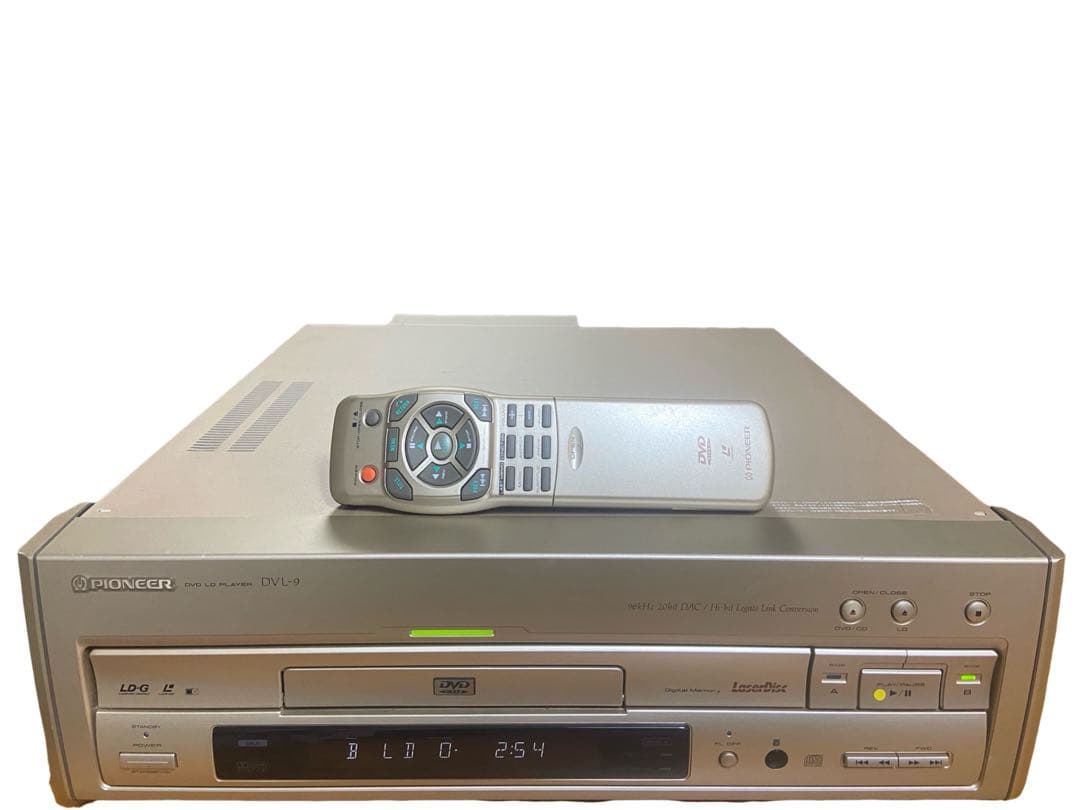 メンテ済み　リモコン付き　Pioneer レーザーディスクプレーヤー　DVL-9