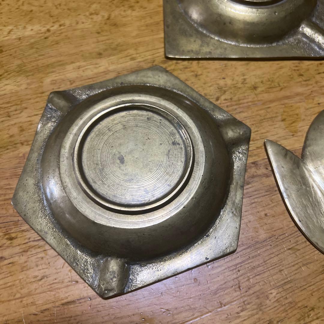 真鍮　灰皿　ヴィンテージ