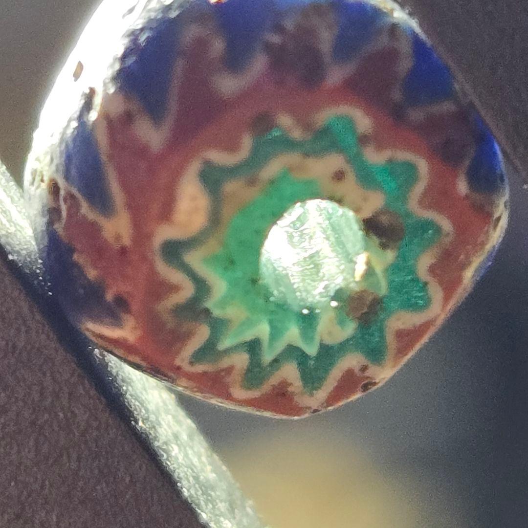 雰囲気抜群　小粒　7層シェブロンビーズ　goro's等のカスタムに　11