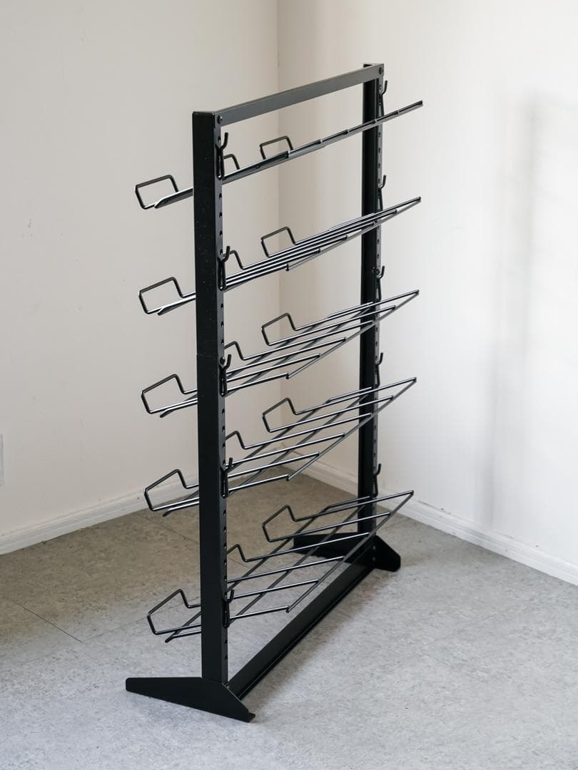 \"SANYO\" ワイヤー マガジンラック / スチールラック ミニマル モダン