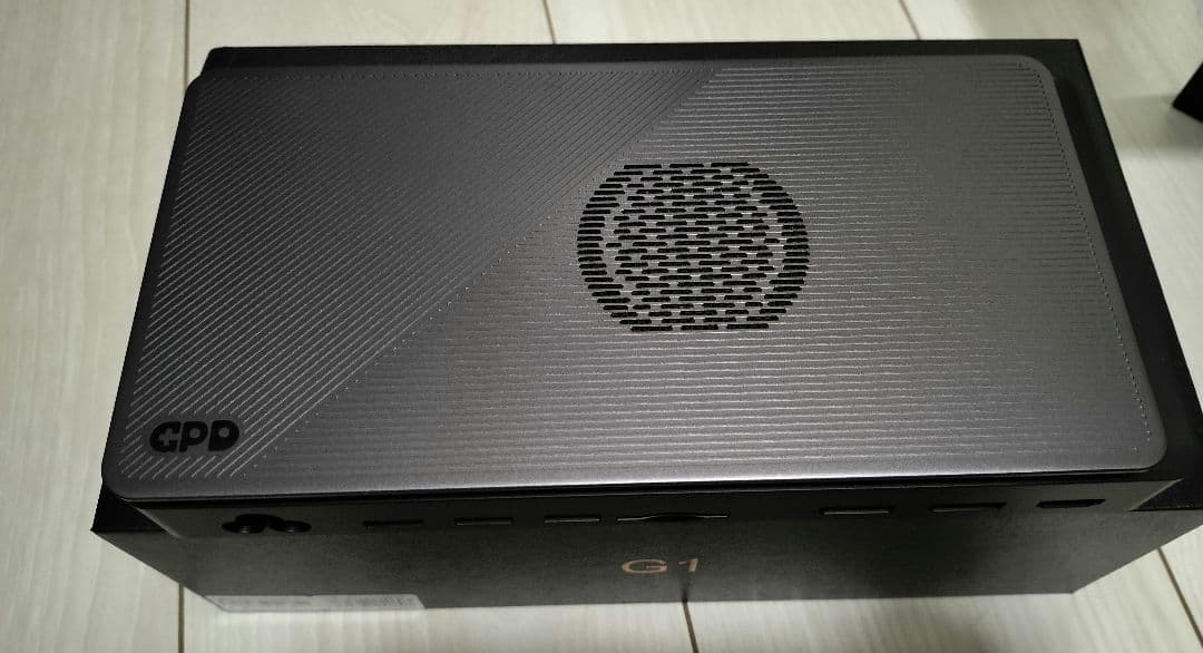 GPD G1 2024版 外付けeGPU