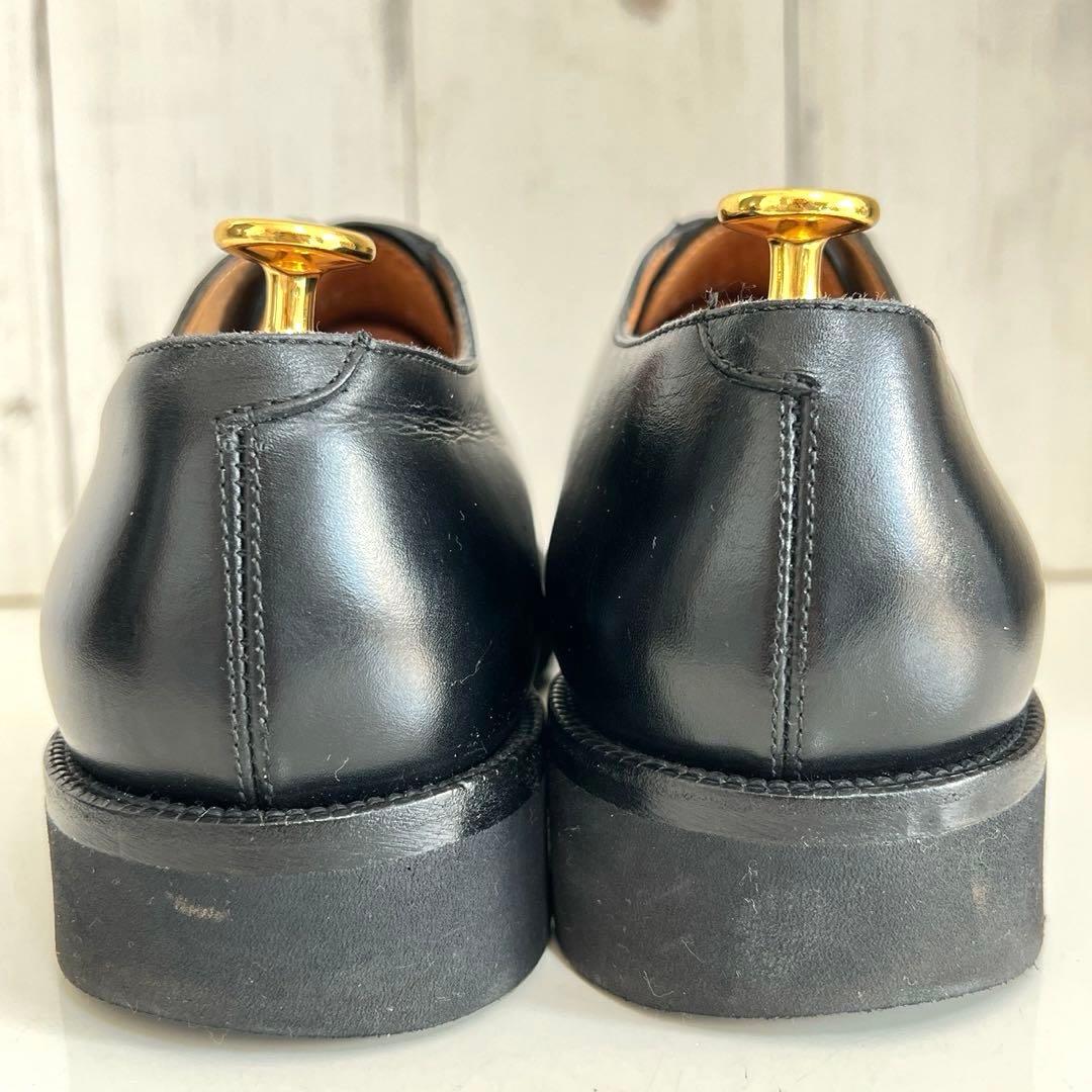 【極美品】UNITED ARROWS 25 プレーントゥ ビブラムソール 厚底