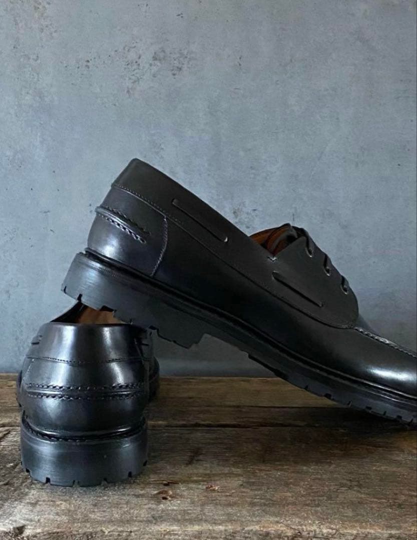 JALAN SRIWIJAYA ジャランスリワヤ デッキ レザーシューズ