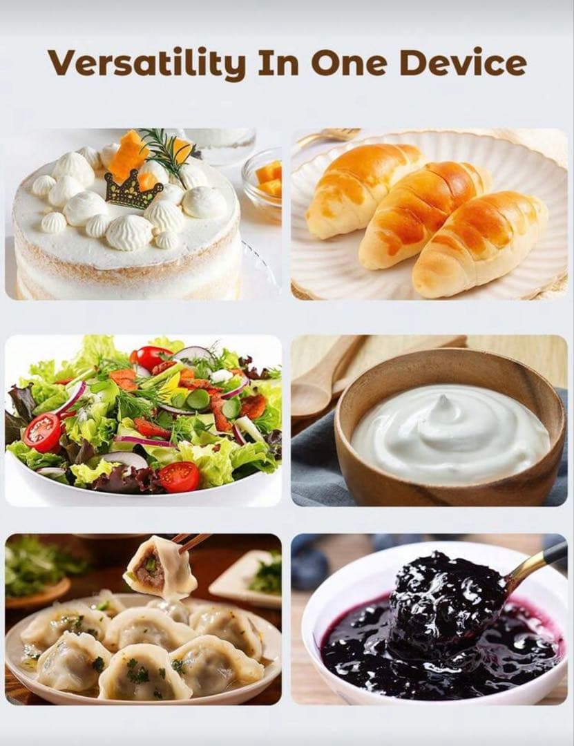 全自動多機能キッチン電気スタンドミキサー、自動生地ミキサー、家庭用泡立て器