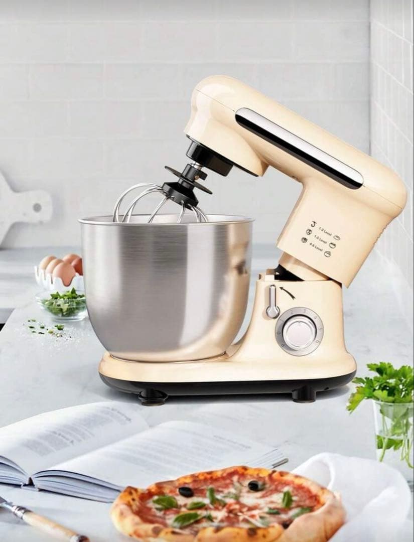 全自動多機能キッチン電気スタンドミキサー、自動生地ミキサー、家庭用泡立て器