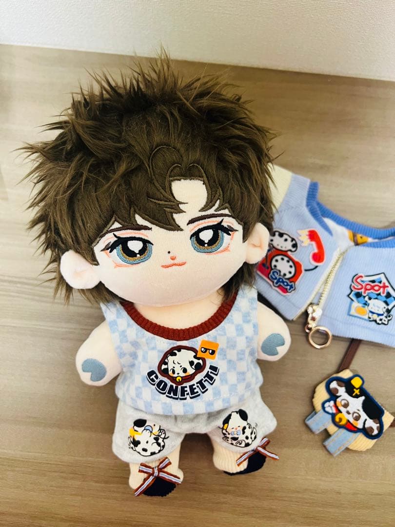 20cm 蒼蘭訣 張凌赫 ぬいぐるみ 本体+お洋服 天官賜福 探偵麗女①