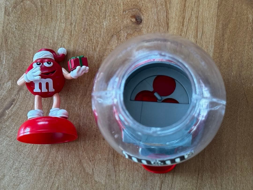M&M's サンタ ディスペンサー