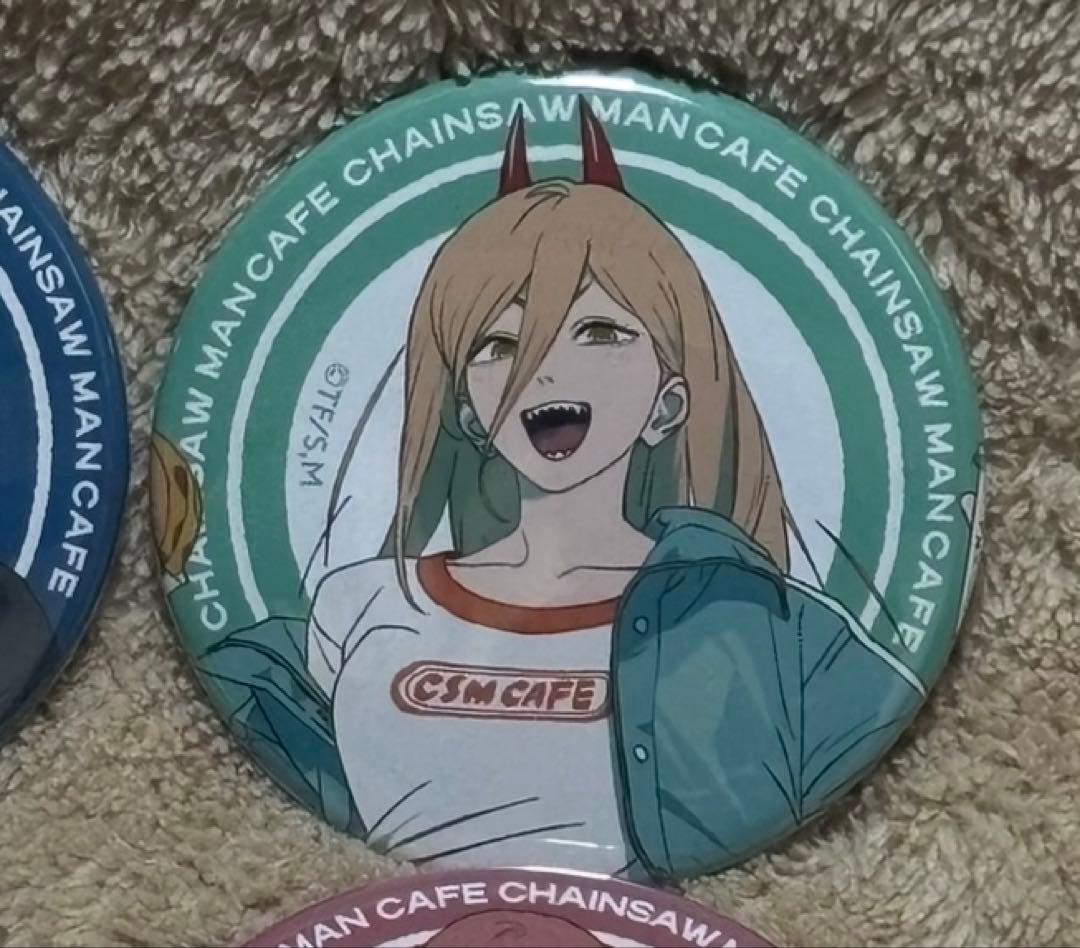 みさ・チェンソーマン ・カフェ・缶バッチ