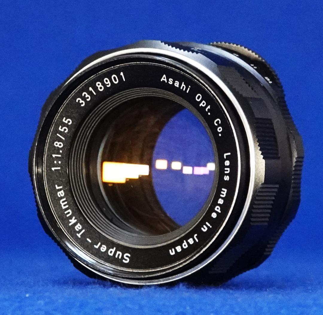 3318901　極上美品＆フレア後期型Super-Takumar F1.8/55