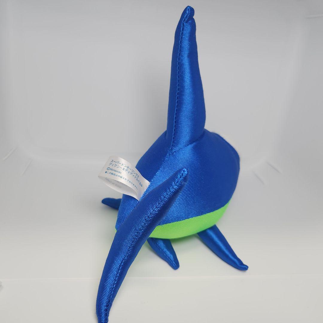 激レア　当時物　スーパードンキーコング2 エンガード　カジキ　ぬいぐるみ　絶版