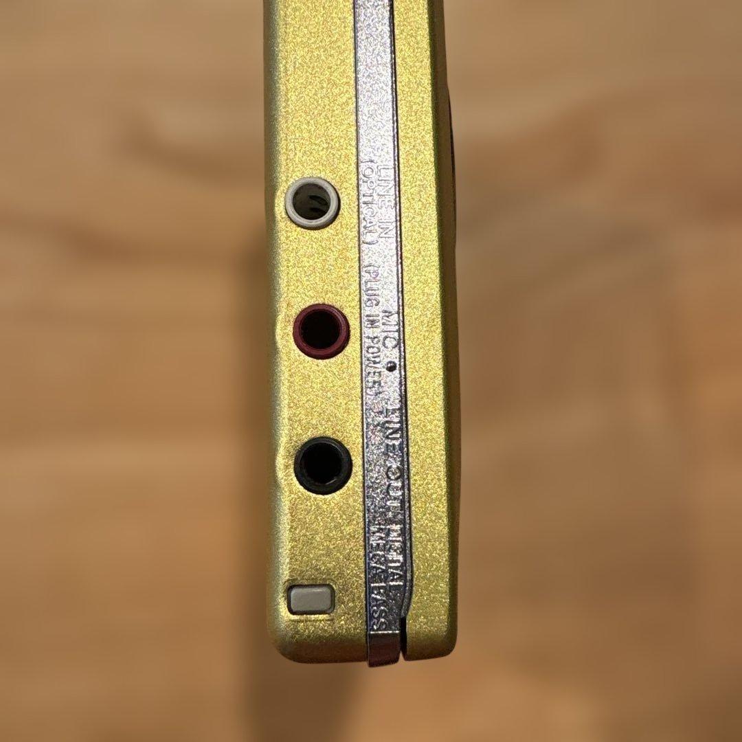 SONY MZ-R55 ポータブルMDプレーヤー ゴールド