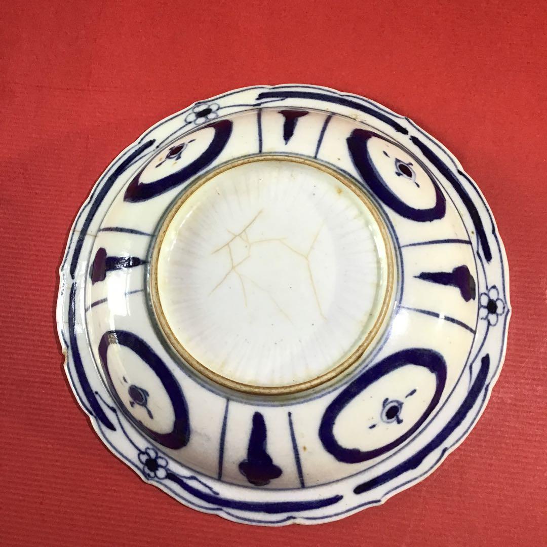 古伊万里　芙蓉手　皿　江戸前期保証2客　　B I
