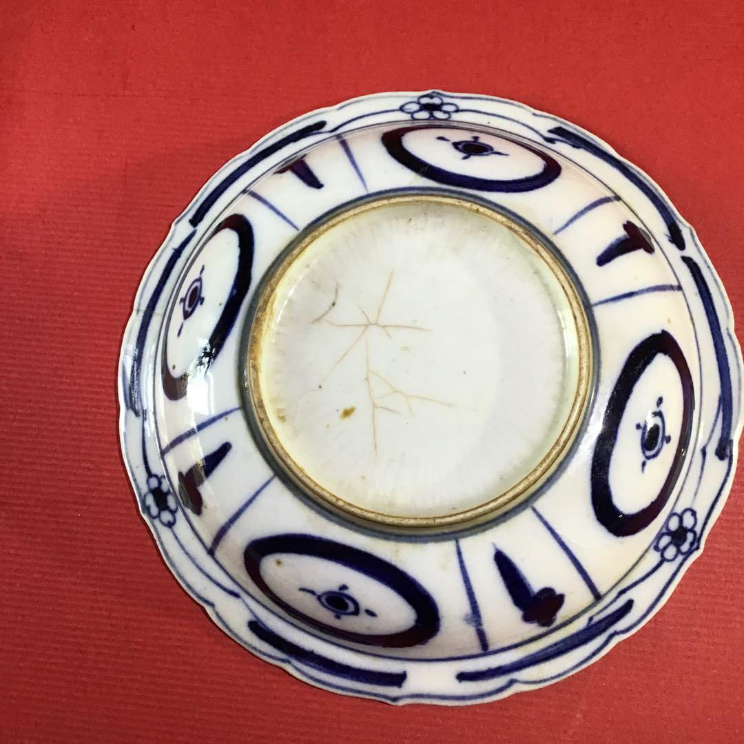 古伊万里　芙蓉手　皿　江戸前期保証2客　　B I