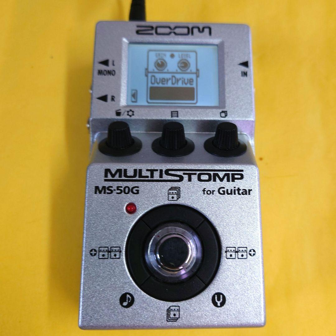 【箱と説明書、電源ケーブル付き】ZOOM MS-50G MULTI STOMP