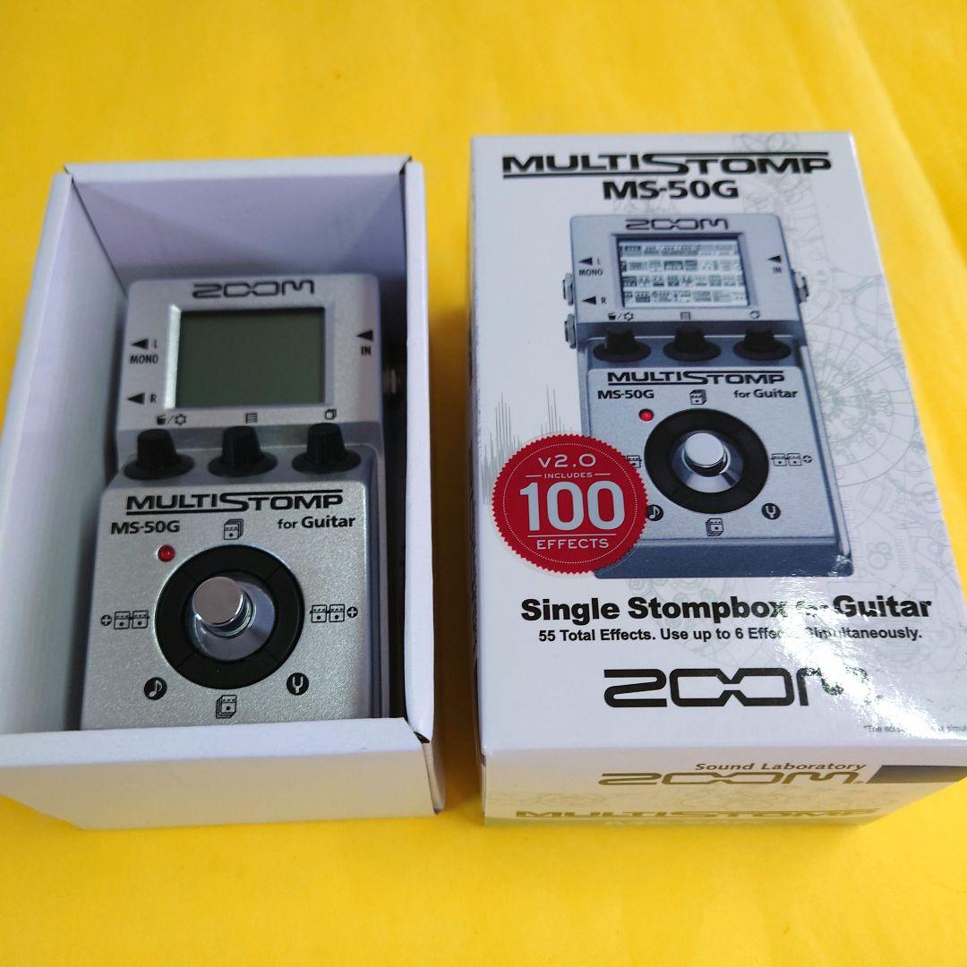 【箱と説明書、電源ケーブル付き】ZOOM MS-50G MULTI STOMP