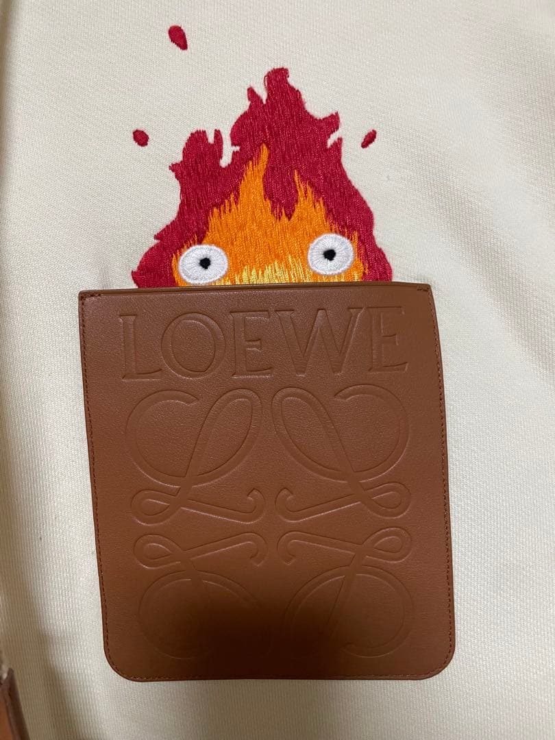 LOEWE×ジブリ ハウル コラボ カルシファーフーディー