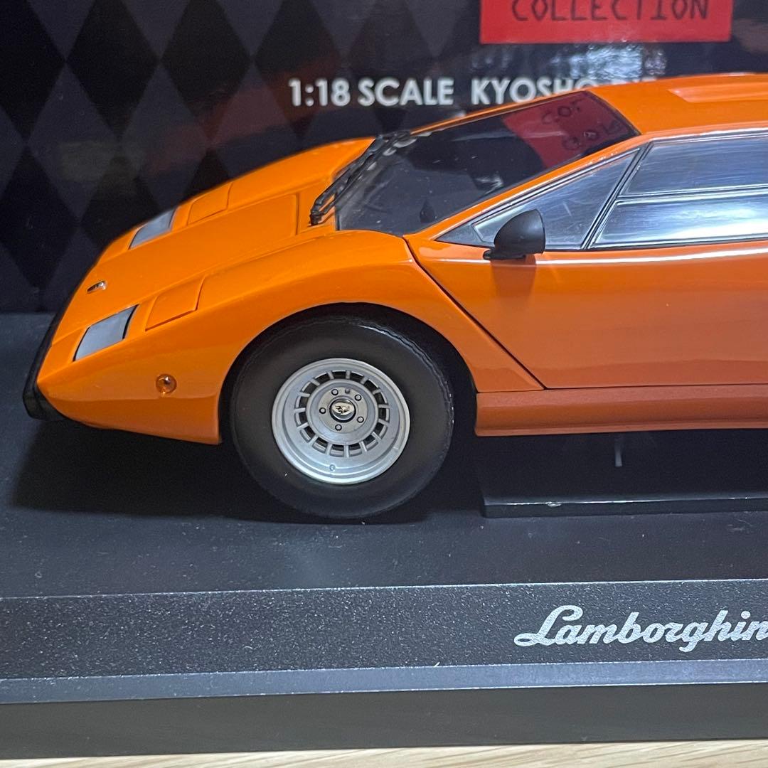 京商 1/18 ランボルギーニ カウンタック LP400 オレンジ