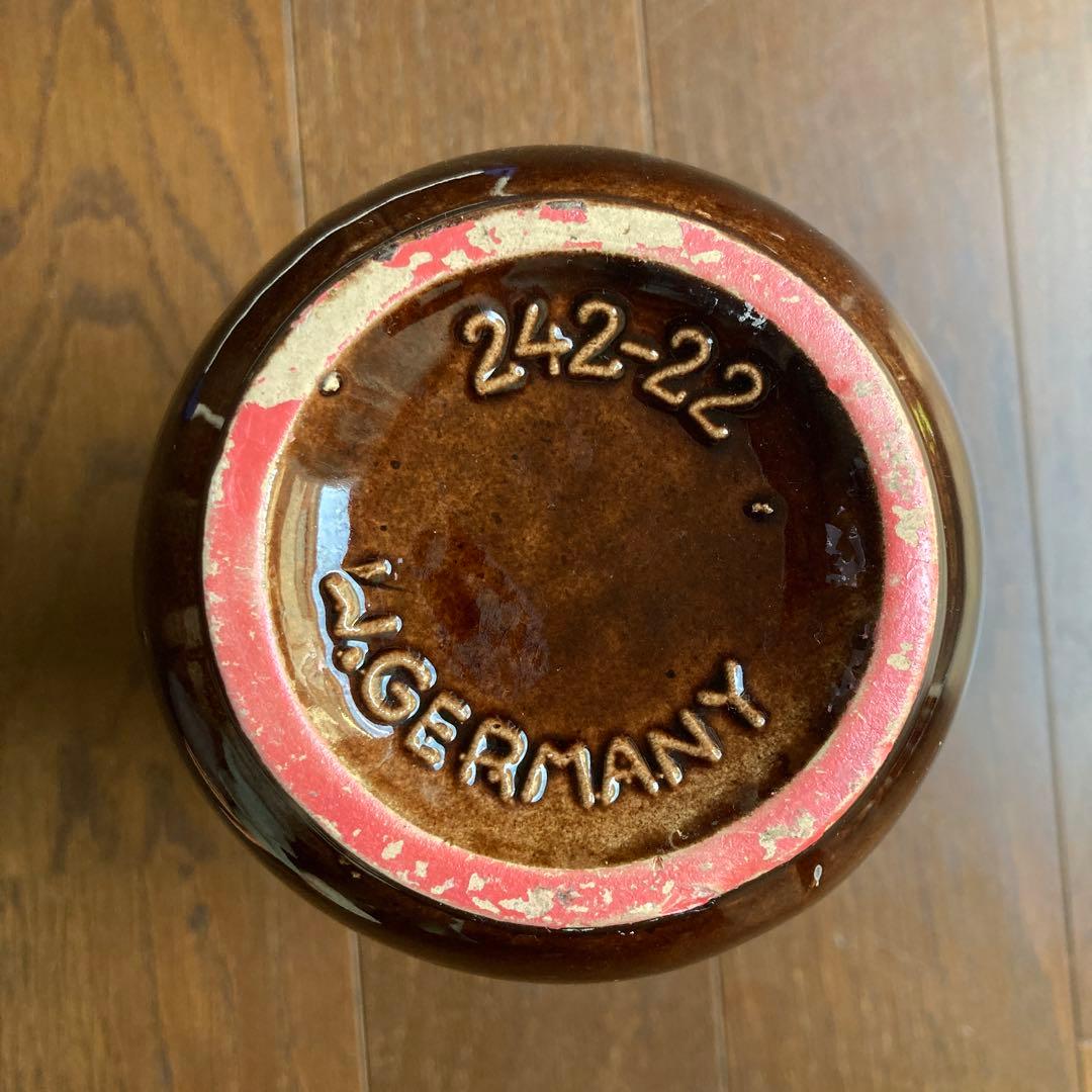 West Germany Fat Lava 花瓶　(242-22)