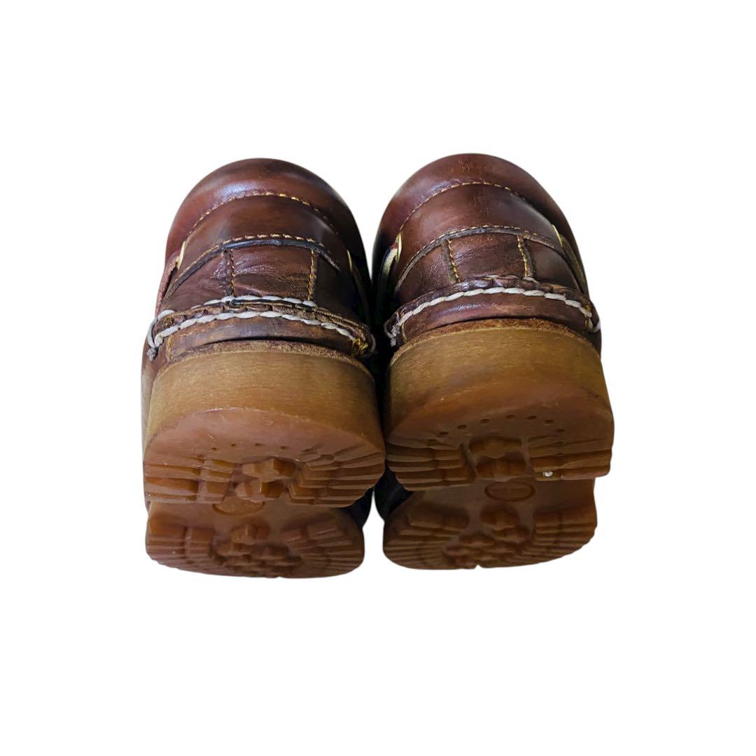 Timberland レザーデッキブーツ　3eye ブラウン　8W