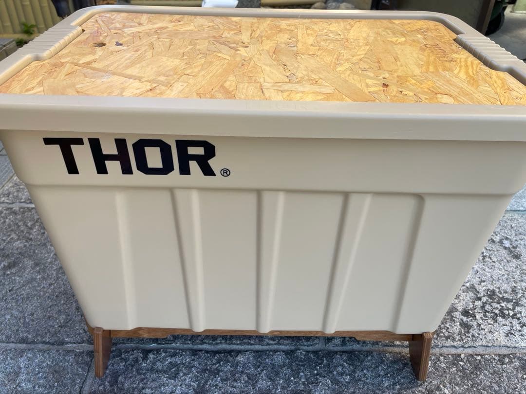 5点セットTHOR コンテナ アウトドアテーブル 75サイズ