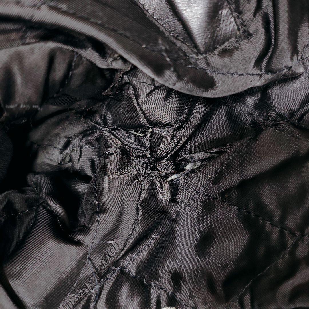 ビ*ー様 Harley-Davidson 本革 シングルライダース ブラック