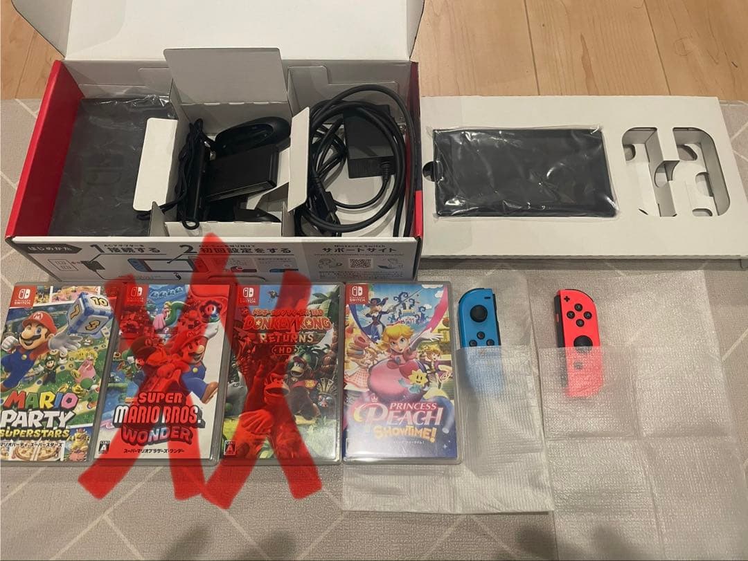 Nintendo Switch 本体 + ソフト2本＋ジョイコン