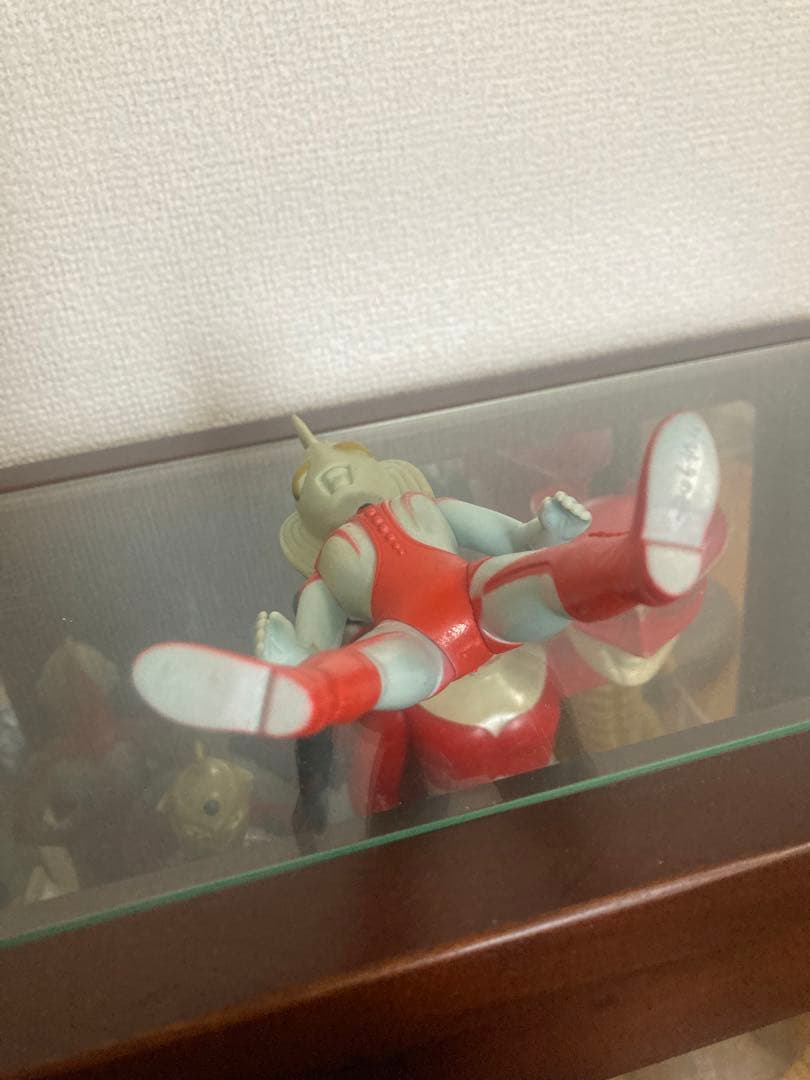 ウルトラマン　ウルトラの母　ソフビ　ブルマァク　当時物