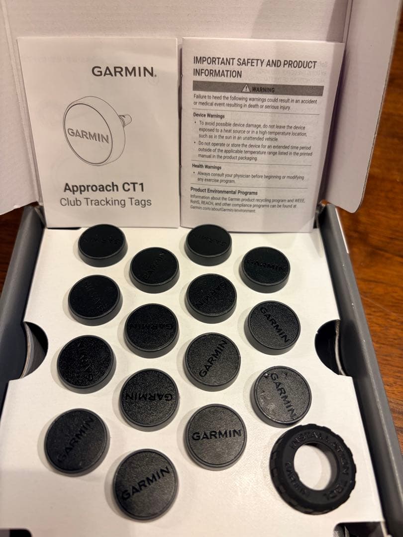 GARMIN APPROACH CT1 15個セット クラブトラッキングセンサー