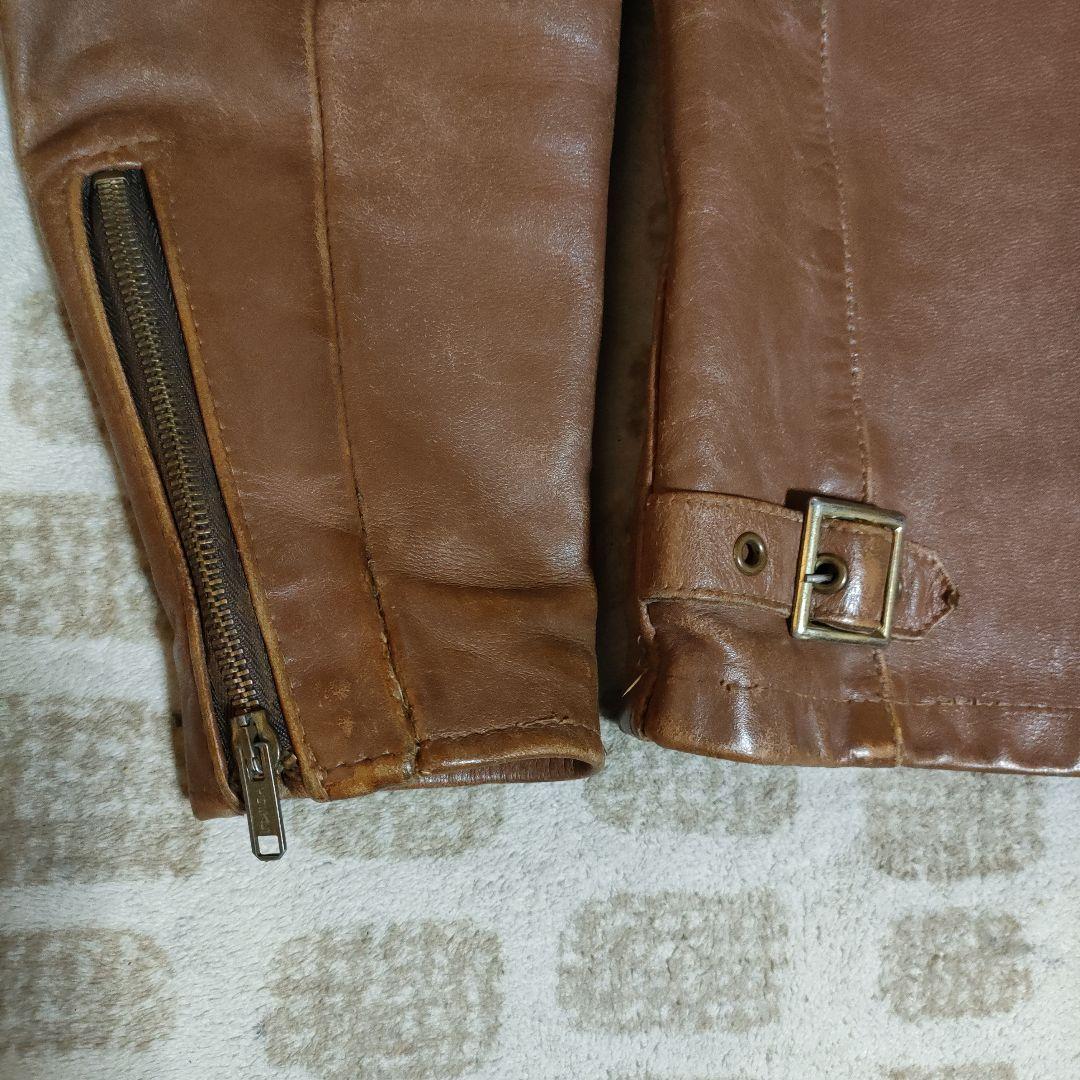 絶版レア141希少茶Schottシングル代表641の革違い34、交換も可！