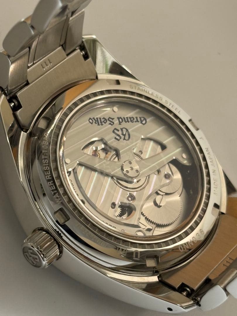 【ほぼ未使用】グランドセイコー ヘリテージ スプリングドライブ SBGA203