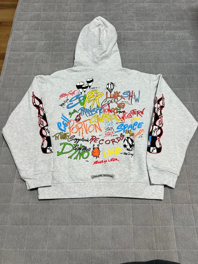 クロムハーツ マッティボーイ ブレイン フーディ パーカー　短時間試着のみ　Ｌ