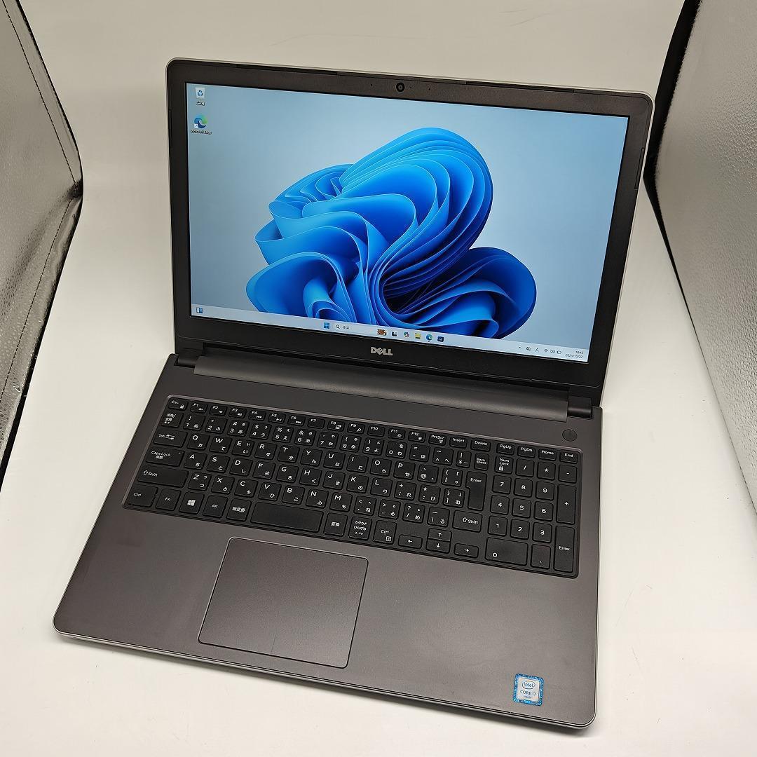 【DELL】Inspiron 爆速i7 SSD512GB 16GB ノートPC