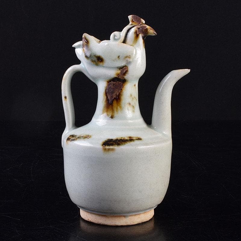 中国　白磁　鳥形水滴　M　R9025