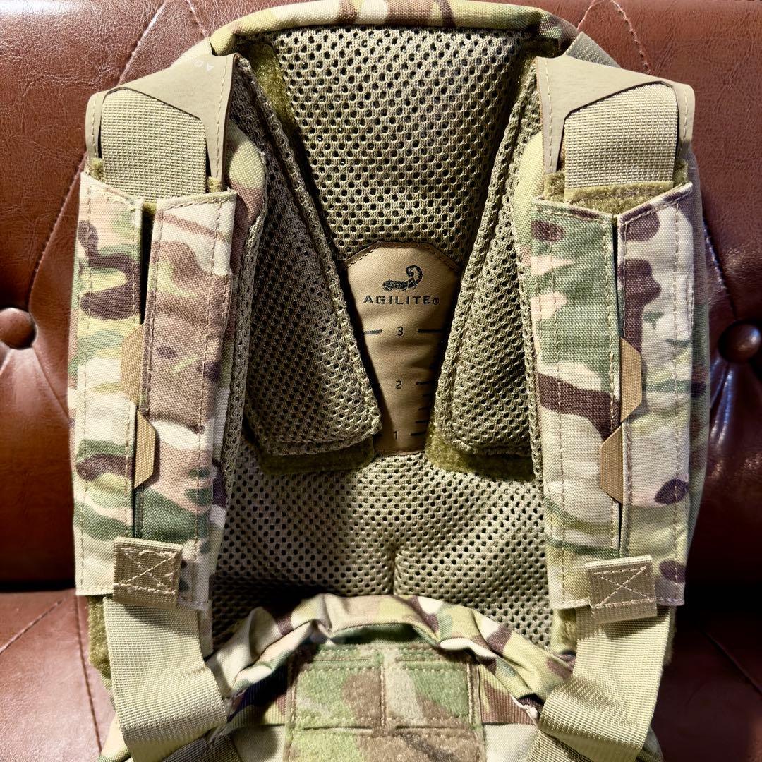 【実物新品】AGILITE K-ZERO マルチカム (クイックリリース2個付)