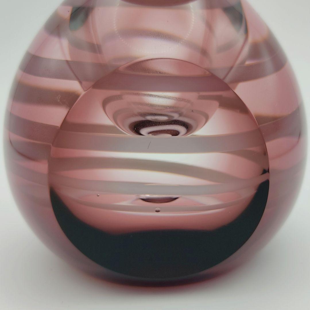 超希少限定品☆ケイスネス Caithness 香水瓶 ペーパーウェイト 切子