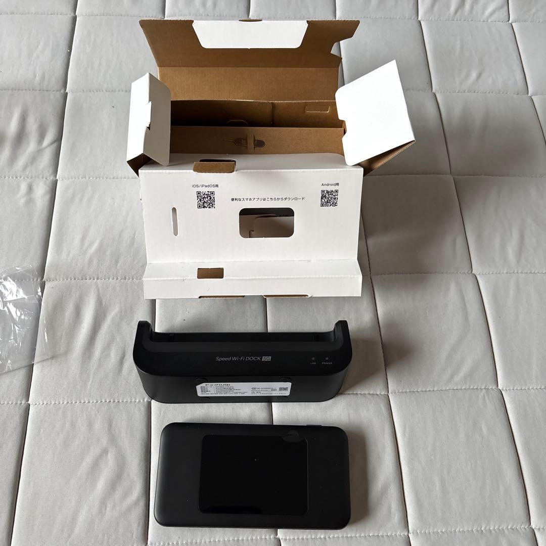 不*火様 【美品】Speed Wi-Fi DOCK 5G 01