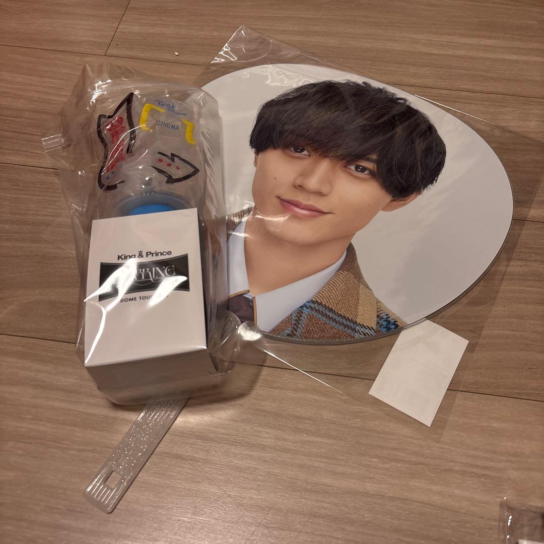 King & Prince キンプリ STARRING ペンライト うちわ永瀬廉